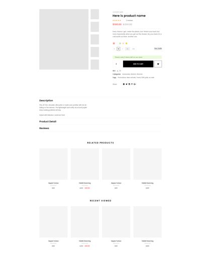Product thumbs right